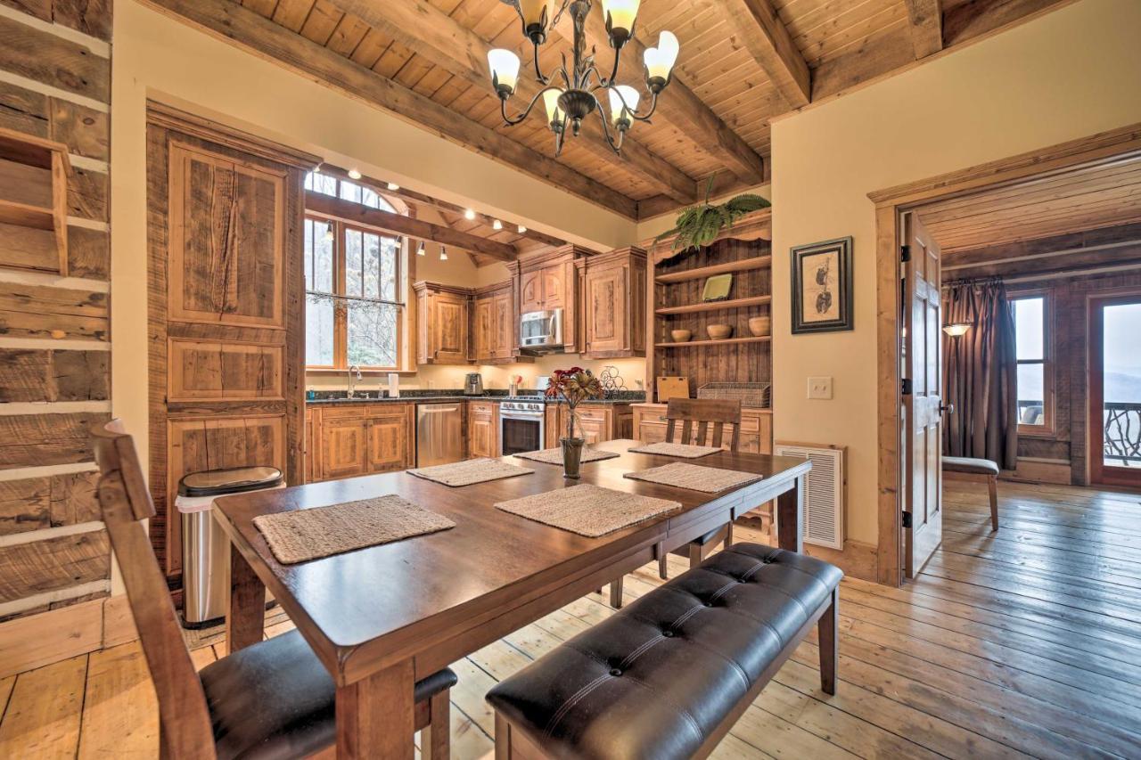 Luxury Cabin Rental In Franklin With Private Hot Tub Exterior foto